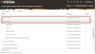 Setup | Manage setup using implementation projects  video thumbnail