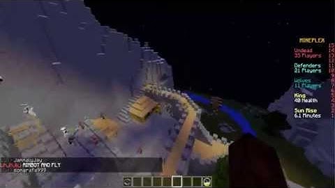 Castle Siege Fly Hacker - Mineplex