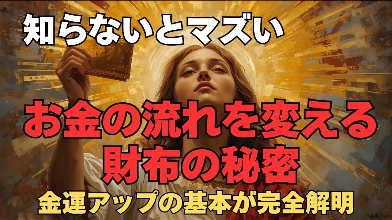 金運を爆上げするお財布の秘密【 財布の浄化 種銭 金色 風水 金運アップ 】 - YouTube