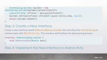 How to Pass Data Back to MainActivity from an AlertDialog in Android