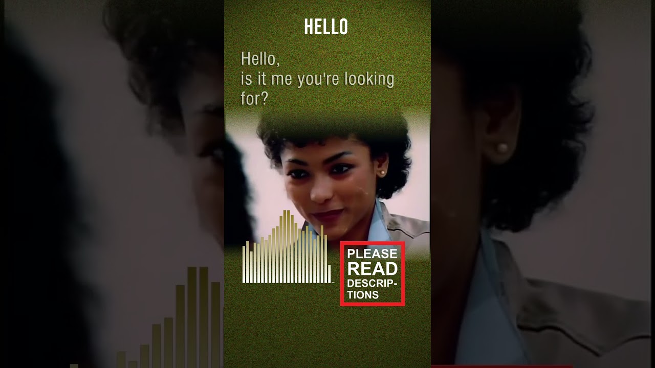 YouTubeでHello, is it me you're looking for HELLO Lionel Richieを視聴 YouTubeでHello, is it me you're looking for HELLO Lionel Richieを視聴
