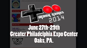 Too Many Games 2014 Announcement!