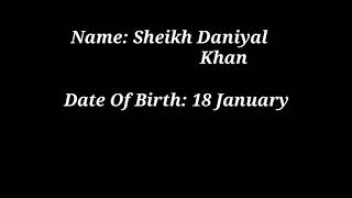 Sheikh Daniyal Khan Biography Sheikh Daniyal Khan Last Chat On Instagram Shdaniyal Khan Tiktok