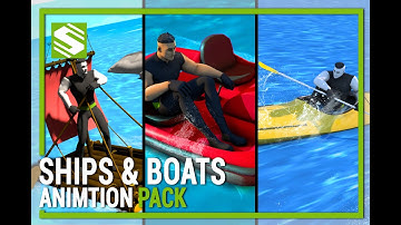 Ships and Boats Animations Pack - Unity Demo