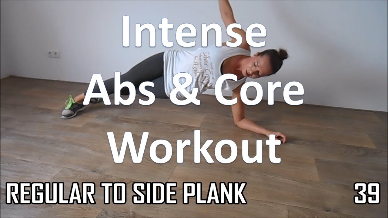 10 Min Abs Workout At Home – Including Obliques and Core with No ...