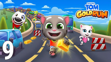 Talking Tom Gold Run Gameplay Walkthrough Part 9 - Football Tom 2023 (iOS/Android Games)
