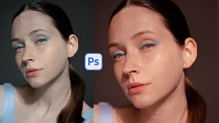Create a stunning skin tone in Photoshop in 1 min