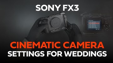 Best Sony FX3 Camera Settings To Shoot Cinematic Weddings