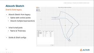 HyperWorks 2022.2 Release Highlights: Hyperbeam Replacement with Sketcher
