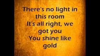 Video thumbnail of "Neon Hitch - Gold - LYRICS"