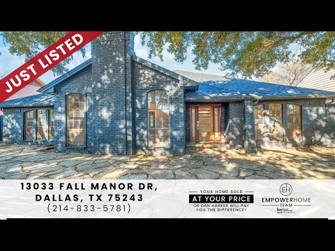 13033 Fall Manor Drive, Dallas, TX home video tour
