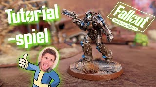 Fallout Wasteland Warfare Tutorial Spiel (Tabletop / Start / Anfänger / Battlereport / Deutsch)