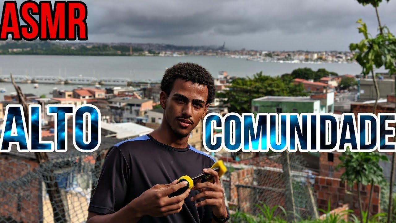 ASMR NO ALTO DA FAVELA (MOUTH SOUNDS, extreme gatilhos 💦👅)