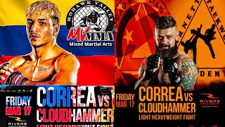 Correa vs Cloudhammer - Cage Wars 57 highlights