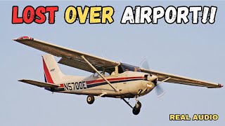 Cessna pilot gets LOST in the sky (Real Atc)