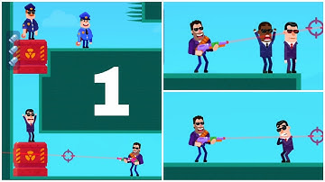 HIT MASTERS (BY PLAYGENDARY) GAMEPLAY WALKTHROUGH PART 1| ALL LEVELS 1 - 10 | UNLOCKED NEW GUNS