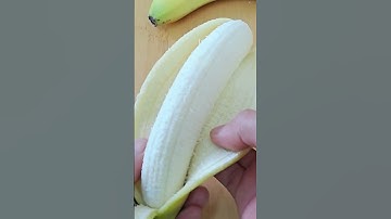 Peeling Banana #shorts #asmr