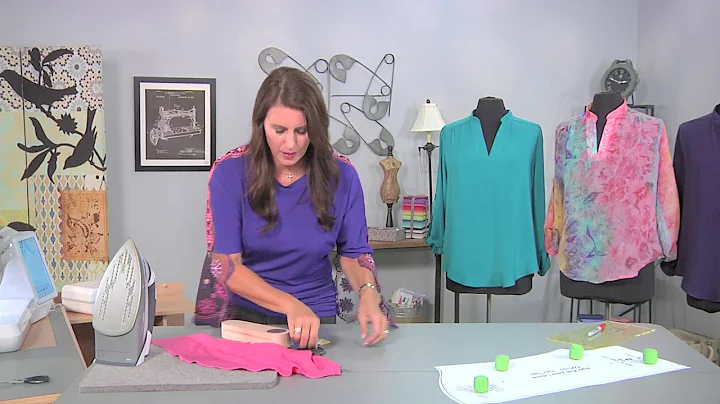 Learn how to add a hem to your top on It’s Sew Easy with Angela Wolf (1711-1)