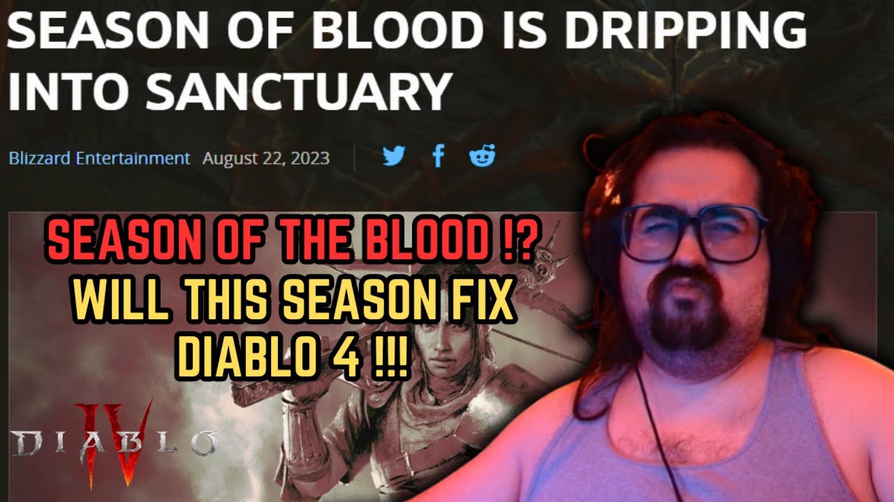 Season of Blood is Dripping into Sanctuary — Diablo IV — Blizzard News