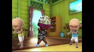 Upin Ipin dan Bayi lucu joget 