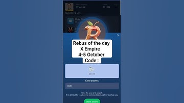 4-5 October X Empire Rebus of the Day Code | 4  october Rebus of the day Musk Empire #rebusoftheday