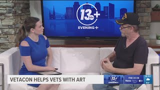 'Vetacon' helps veterans through art