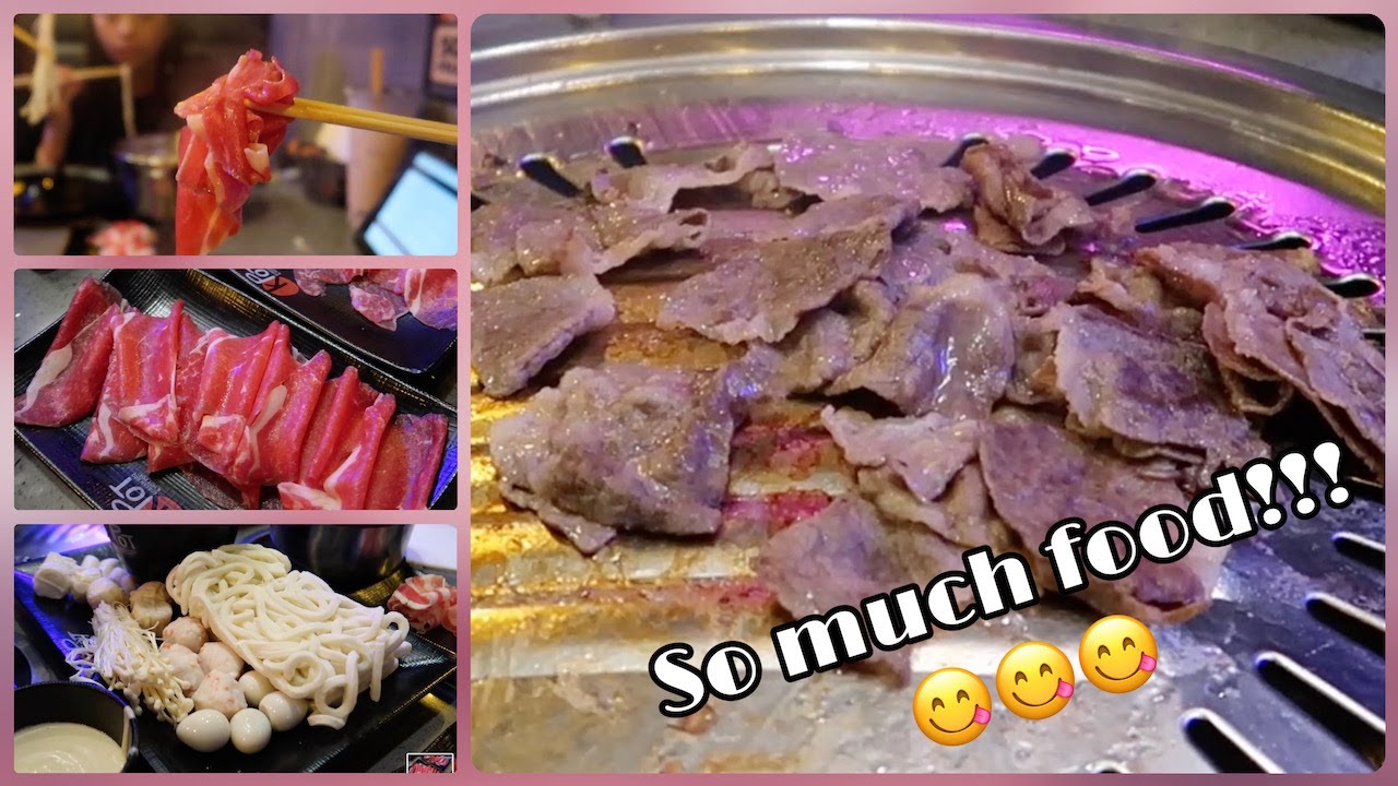 YUMMY HOT POT AND KOREAN BBQ (Kpot w/ cousins) YouTube