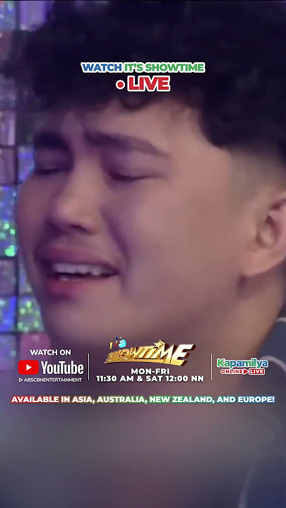 Naiyak na ba ang lahat? 😭 #ItsShowtime #KapamilyaOnlineLive