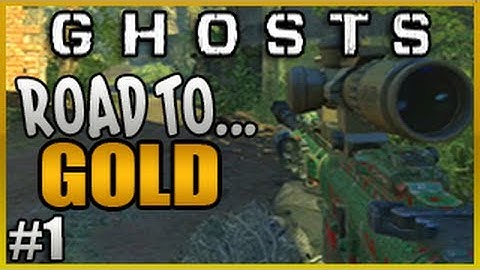 Call Of Duty Ghosts: "Slowest Game!" - Road To Gold #1 MR-28 - (COD Ghost Multiplayer Gameplay)