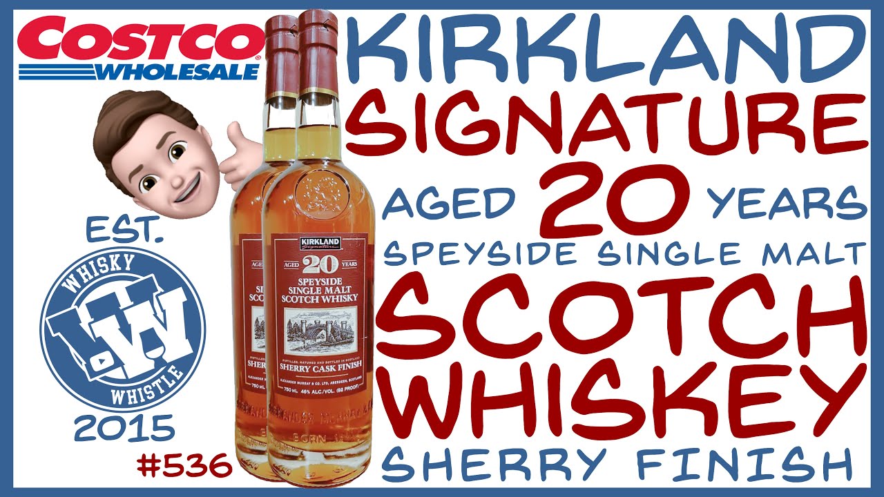 Costco Kirkland Signature Blended Scotch Whisky Review Whiskywhistle 204 Youtube