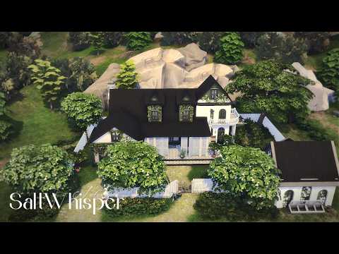 The Dreamiest Cottage in Gibbi Point 🌿 | Sims 4 | Salt Whisper