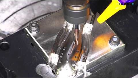 HURCO 5 AXES VMC MODEL VMX30Ui MACHINING BONE PLATE