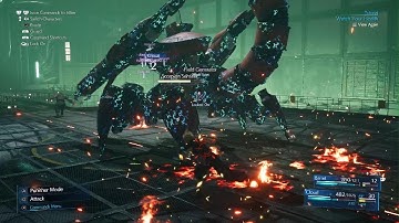 FF7 Remake - Boss Battle - Scorpion Sentinel