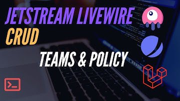 Laravel Jetstream/Livewire CRUD com TDD - Teams, Tenant e Policy