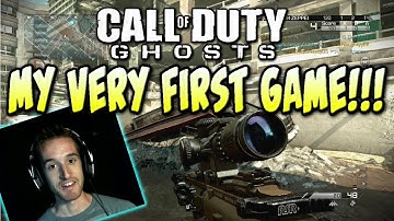 My First Ever Game of Call of Duty Ghosts (Live Commentary with Facecam!)