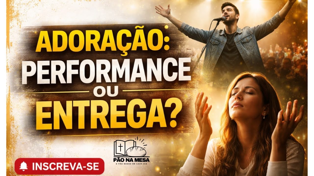 ADORAÇÃO: PERFORMANCE OU ENTREGA?  -  PAULO PEREIRA