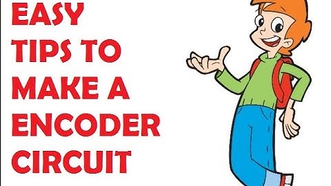 DIGITAL ELECTRONICS -- ENCODER CIRCUIT IN BENGALI.. (EASY STEPS TO LEARN)