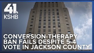 Jackson County conversion-therapy ban fails despite emotional discussion