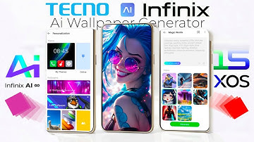 Infinix XOS 15 Ai Wallpaper Generator Update For All Tecno,Itel and Infinix