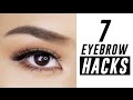 7 Eyebrow Hacks You Need To Know | Tina Yong