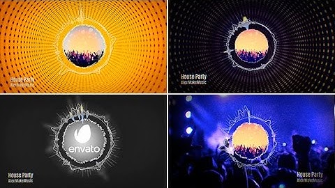 Circle Spectrum Music Visualizer - After Effects Template