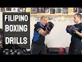 Filipino boxing drills mittmaster forearm strikes