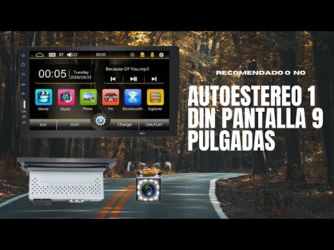 Radio 1 din con pantalla