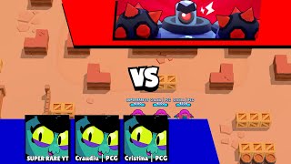 TRIPLE EVE BRAWLER IN BOSS FIGHT !!! Brawl stars Boss Fight