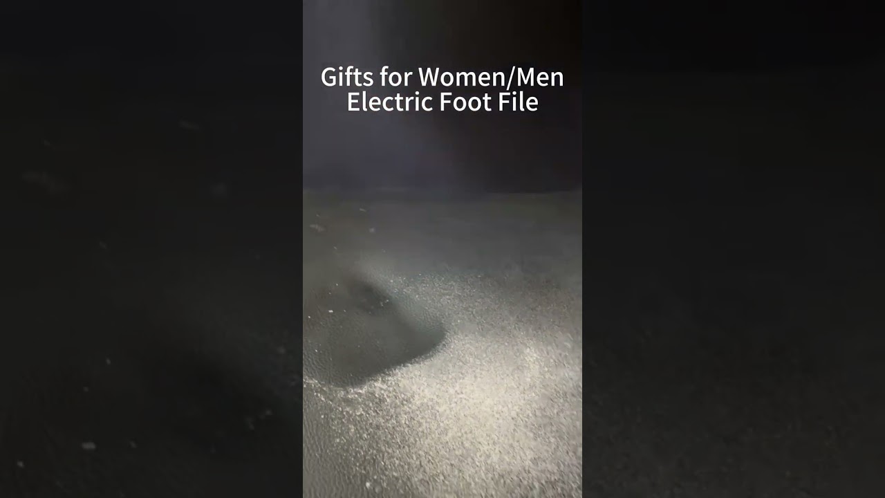 Upgrade your feet game with this electric callus remover! 