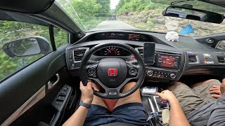 VISITING CAVE PARK IN THE CIVIC | POV DRIVE | 9TH GEN SI