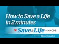 Learn how to save a life in 2 minutes 2024