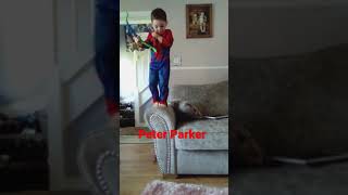 Peter Parker Jumping Off His Mammys New Sofa