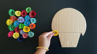 Unique Paper Wall Hanging  / Paper Craft For Home Decoration / Easy Wall Hanging / Wall Decor / DIY