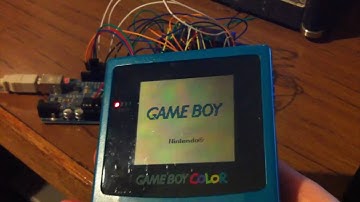 GBCartRead - Gameboy RAM Writing Demo using Arduino